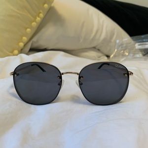 Quay Jezabell rimless Sunglasses